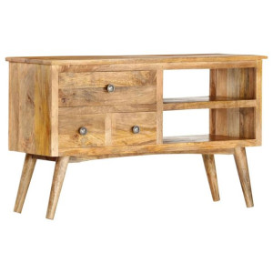 Szafka, 102 x 35 x 61 cm, lite drewno mango