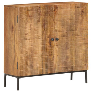 Szafka, 75x30x75 cm, lite drewno mango