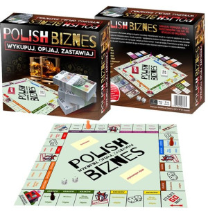 Gra Polish Biznes wykupuj opijaj zastawiaj na prezent