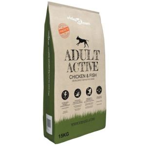 Sucha karma dla psów Adult Active Chicken & Fish, 15 kg