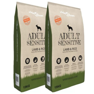 Sucha karma dla psów Adult Sensitive Lamb & Rice, 2 szt., 30 kg