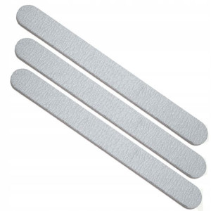 3x PILNIK Prosty ZEBRA jakość 220/220 żel hybrydy