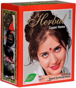 Henna do włosów Herbul 60 g kolor Miedź