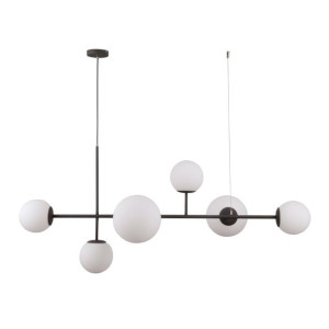 Lampa Wisząca Vailante Black Pnd-31221-6a-sbl Italux