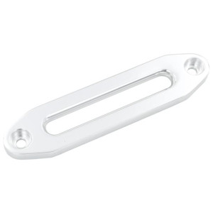 Prowadnica liny wciągarki, srebrna, 254 mm, aluminium