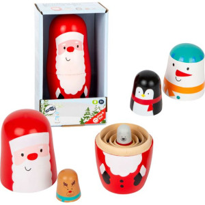 Small Foot Matrioszki Bożonarodzeniowe 5 figurek