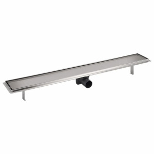 Odpływ prysznicowy liniowy, 930x140 mm, stal nierdzewna