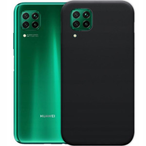 ETUI do HUAWEI P40 LITE czarne MATOWE slim CASE