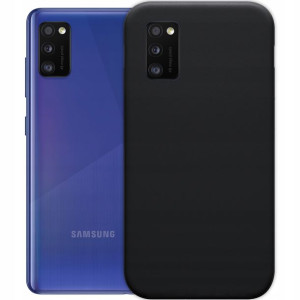 ETUI do SAMSUNG GALAXY A41 czarne MATOWE slim CASE