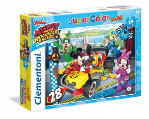 Puzzle Supercolor Myszka Miki 24 el. Clementoni