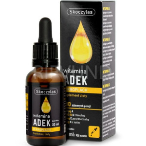 SKOCZYLAS ADEK krople Witaminy Naturalne