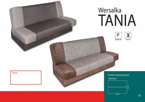 Wersalka Tania