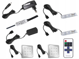 Oświetlenie led do meblościanki premium 3