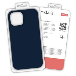 Mysafe Etui Silikonowe Iphone 12 Mini Granatowy Pudełko
