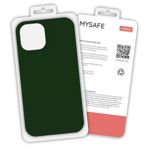 Mysafe Etui Silikonowe Iphone 12/12 Pro Ciemnozielony Pudełko