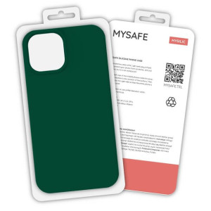 Mysafe Etui Silikonowe Samsung Galaxy A32 5g Ciemnozielony Pudełko