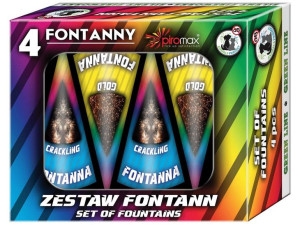 Zestaw Fontanny Wulkany Pxf209 4 Sztuki