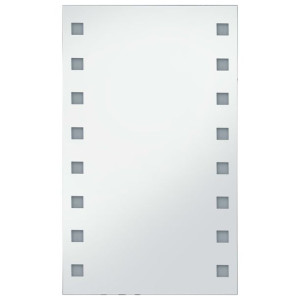 Ścienne lustro łazienkowe z LED, 60 x 100 cm