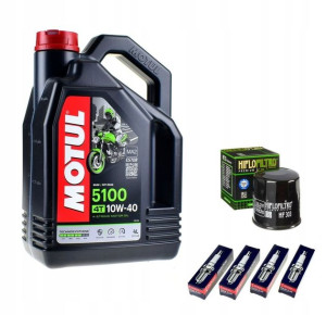 Olej Motul Filtr Świece HONDA VT750 SHADOW od 2004