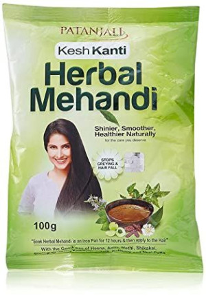 PATANJALI Naturalna ziołowa henna do włosów 100g