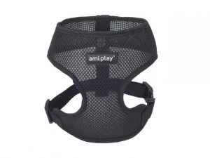 AMIPLAY Szelki Scout seria Air roz. L Czarny