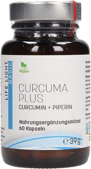Curcuma Plus 60 Kapsułek Kurkuma Z Piperyną