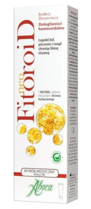 NeoFitoroid 40ml Biomaść na hemoroidy