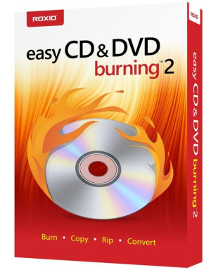 Roxio Easy CD & DVD Burning 2- pakiet box