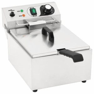 Elektryczna frytkownica, stal nierdzewna, 10 L, 3000 W