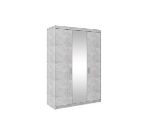 Szafa Elena 3Drzwi lustro beton jasny