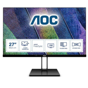 Monitor AOC 27V2Q (27"  IPS/PLS  FullHD 1920x1080  DisplayPort, HDMI  kolor