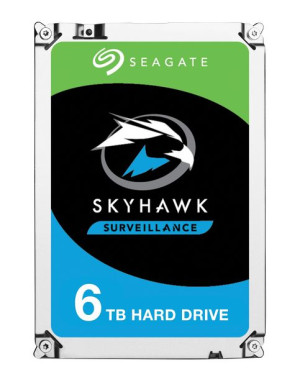 Dysk HDD Seagate Skyhawk ST6000VX001 (6 TB   3.5"  256 MB  5900 obr/min)
