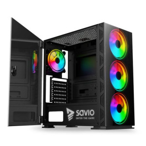 Savio Obudowa Pc Prime X1 Argb Glass Savgc-primex1