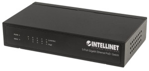 Intellinet Switch Giga 5x Poe+ Desktop 561228