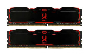 Goodram Ddr4 16gb Pc4-25600 (3200mhz) 16-20-20 Dual Channel Kit Irdm X Blac