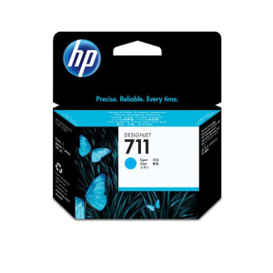 Tusz HP niebieski HP 711, HP711 CZ130A, 29 ml
