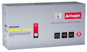 Toner Activejet ATB-423YN (zamiennik Brother TN-423Y  Supreme  4000 stron