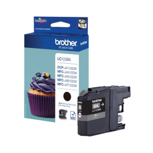 Tusz Brother czarny LC123BK LC-123BK, 600 str.