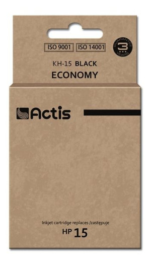 Tusz ACTIS KH-15 (zamiennik HP 15 C6615N  Standard  44 ml  czarny)