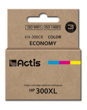 Tusz ACTIS KH-300CR (zamiennik HP 300XL CC644EE  Standard  21 ml  kolor)