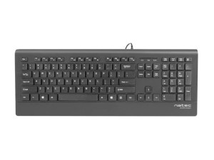 Klawiatura membranowa NATEC Barracuda NKL-0876 (USB 2.0  (US)  kolor czarny
