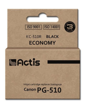 Tusz ACTIS KC-510R (zamiennik Canon PG-510  Standard  12 ml  czarny)