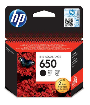 Tusz HP czarny HP 650, HP650 CZ101AE, 360 str.,6.5 ml