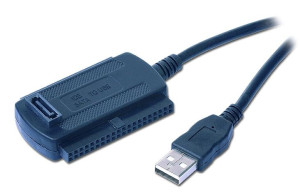 Adapter GEMBIRD AUSI01 (USB M - IDE F  kolor czarny)