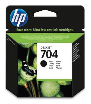 Tusz HP czarny HP 704, HP704 CN692AE, 480 str.,6 ml