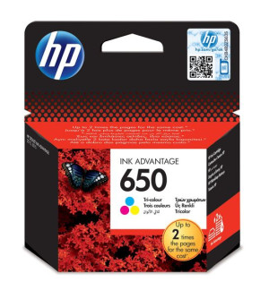 Tusz HP kolor HP 650, HP650 CZ102AE, 200 str.
