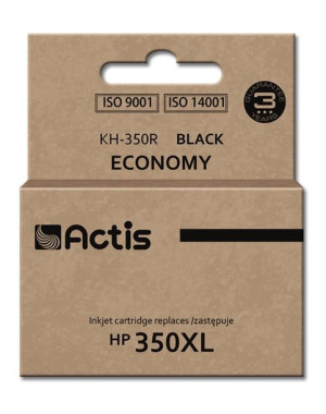 Tusz ACTIS KH-350R (zamiennik HP 350XL CB336EE  Standard  35 ml  czarny)