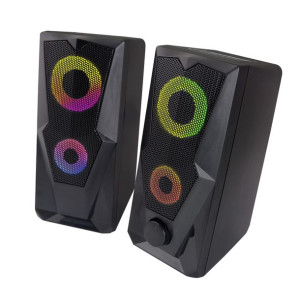 Esperanza Głośniki 2.0 Usb Led Rainbow Baila Egs103