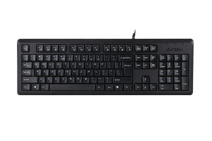 Klawiatura membranowa A4 TECH KR-92 A4TKLA46007 (USB 2.0  (US)  kolor czarn
