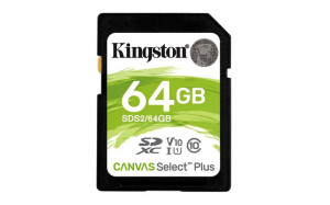 Karta pamięci Kingston Canvas Select Plus SDS2/64GB (64GB  Class U1, V10  K